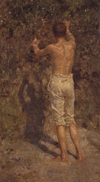 The Back of Charlie, 1913 av Henry Scott Tuke