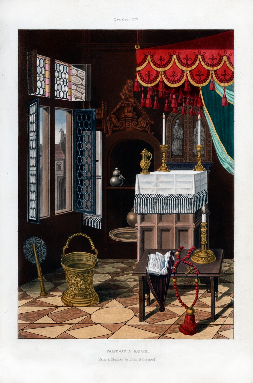 Religiøse redskaper, c1520, 1843. av Henry Shaw