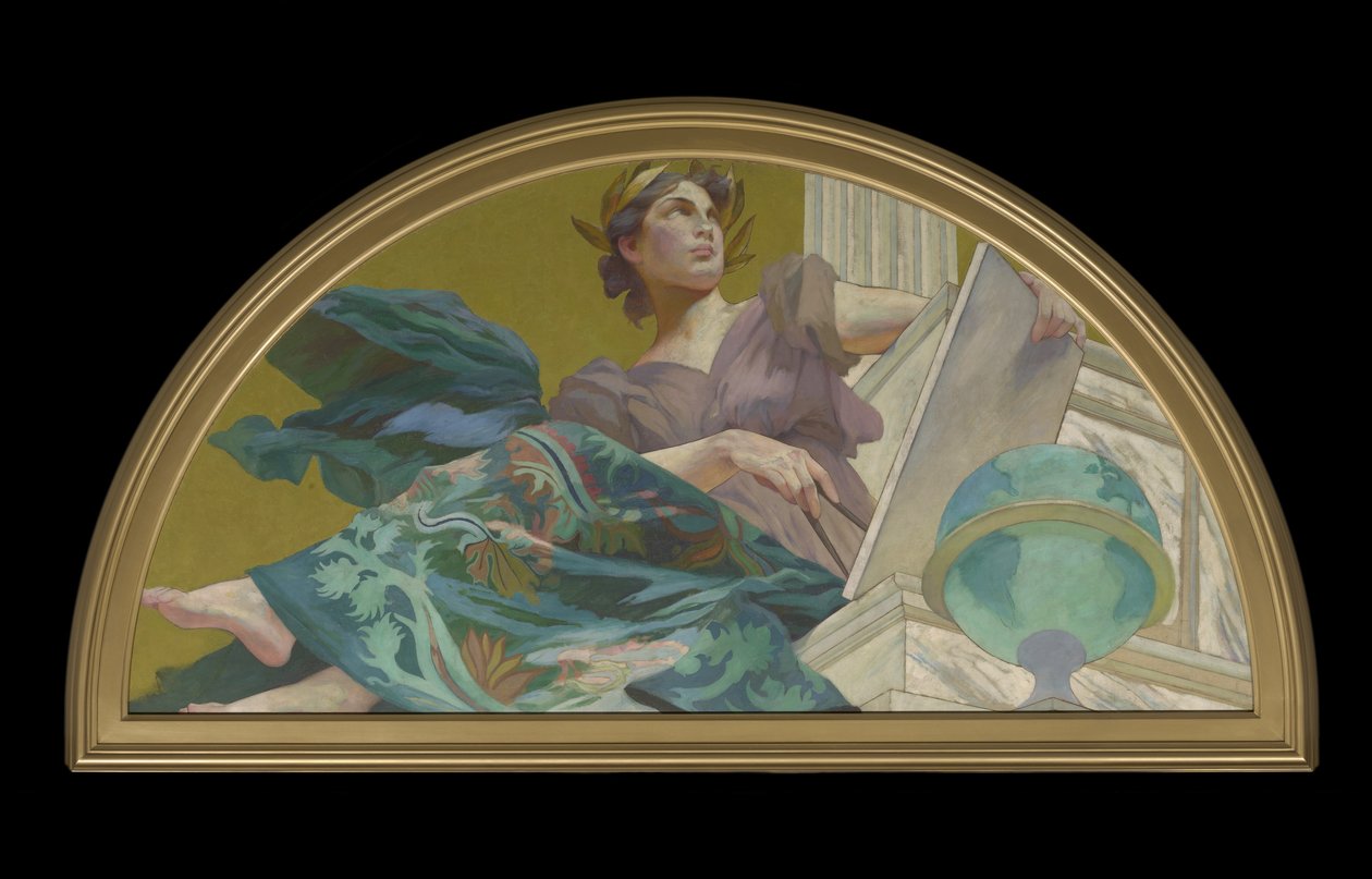 Muse of Astronomy, 1893 av Henry Siddons Mowbray