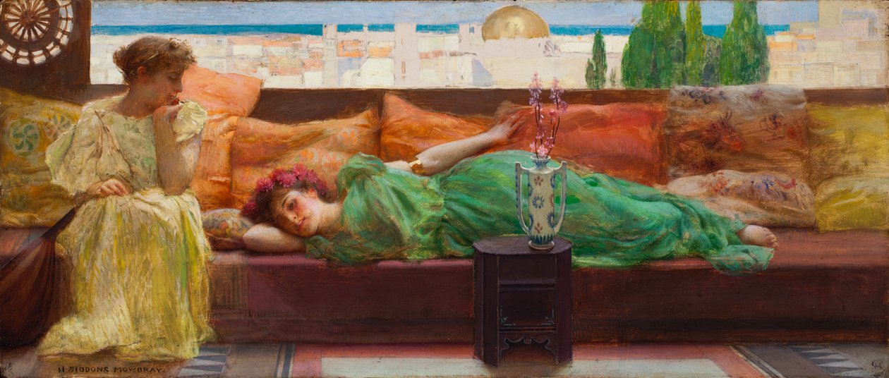 Hviler av Henry Siddons Mowbray