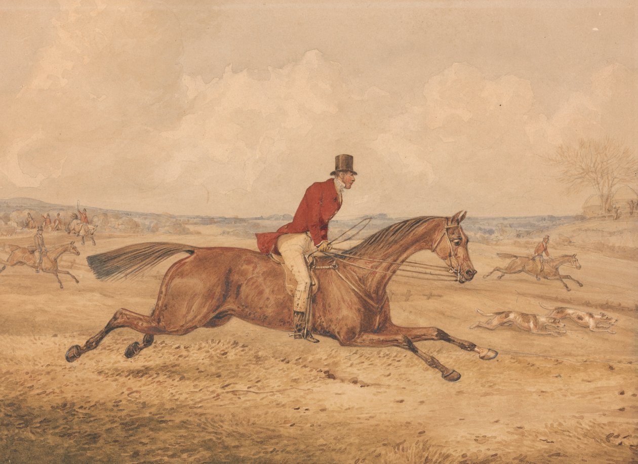 Går i et smellende tempo av Henry Thomas Alken