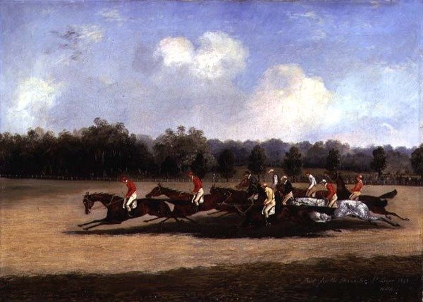 Starten på St. Leger av Henry Thomas Alken