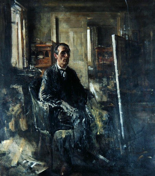Walter Westley Russell (olje på lerret) av Henry Tonks