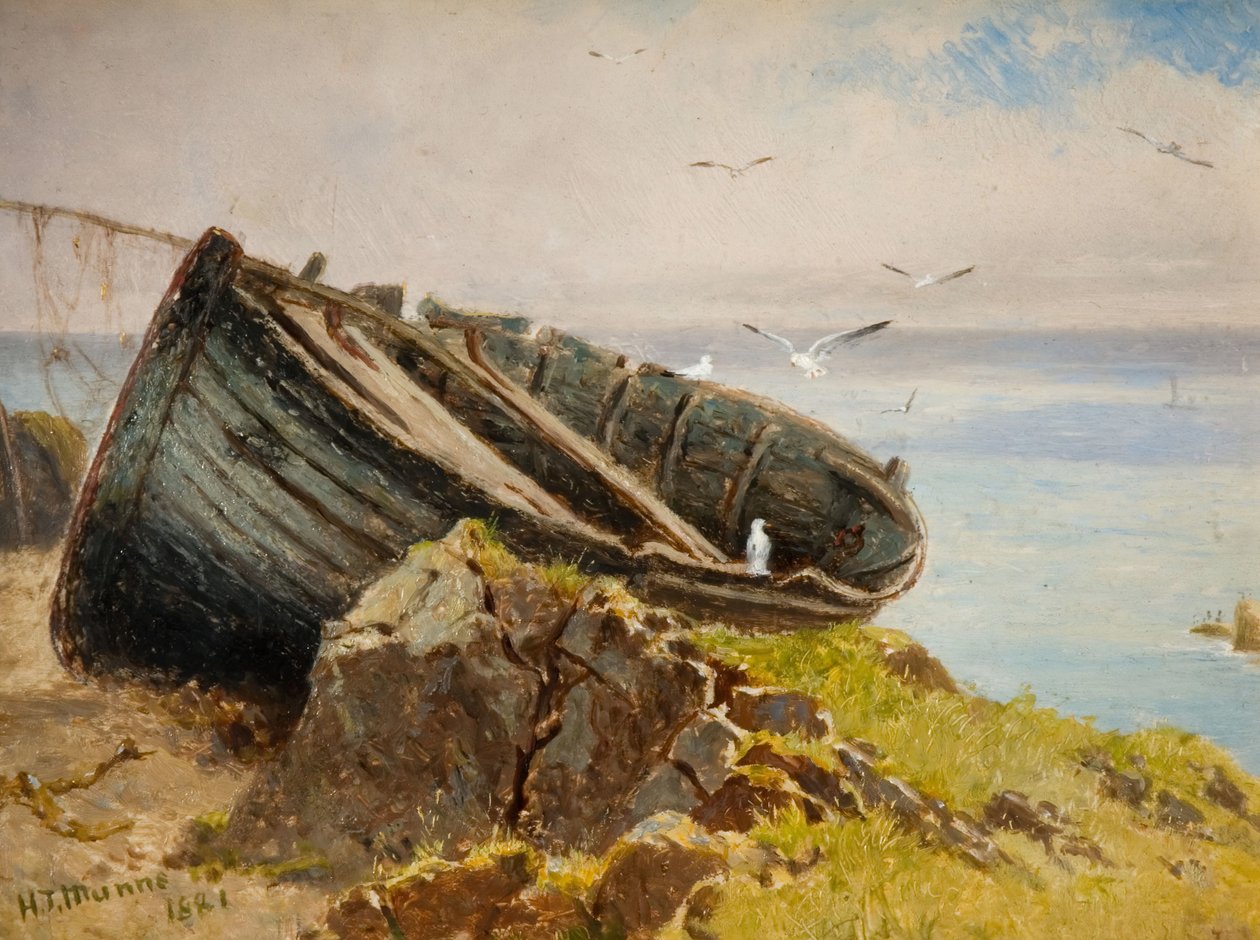 Båt, 1881. av Henry Turner Munns