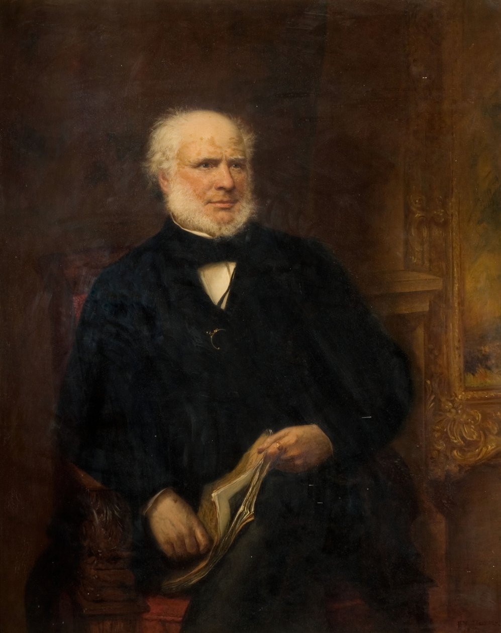 Portrett av Joseph Gillot, 1872. av Henry Turner Munns