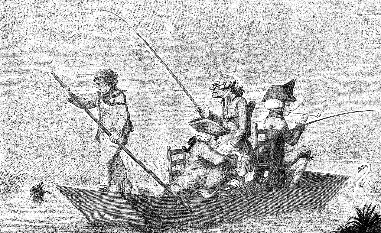Tålmodighet i et slag, 1792. av Henry William Bunbury
