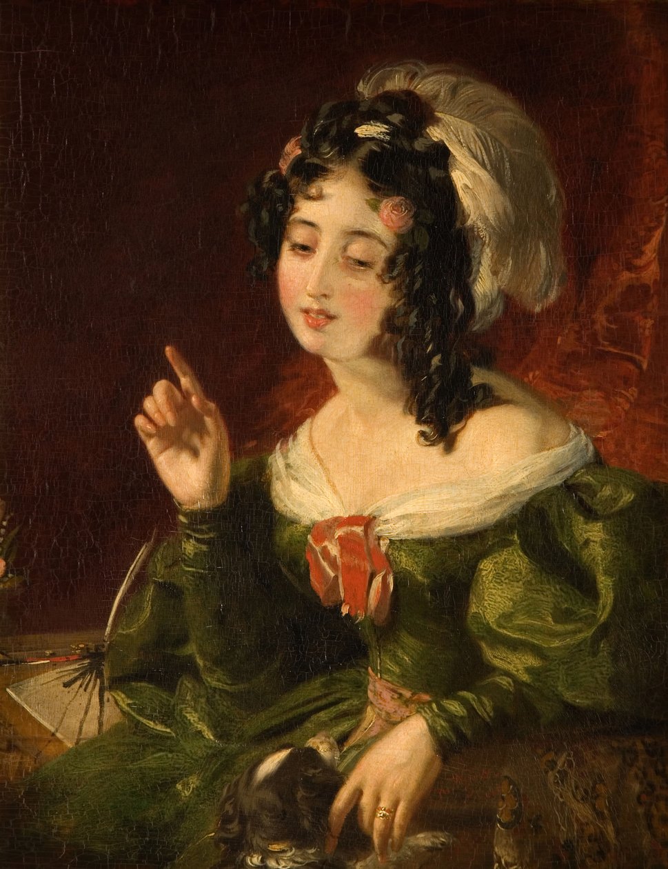 Frekt kjæledyr, 1814-1840. av Henry Wyatt