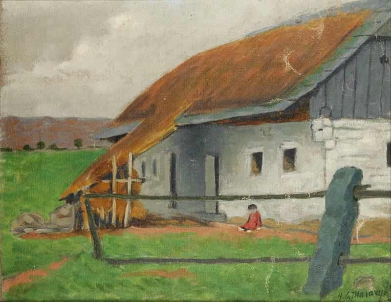 Landbygninger Engelsk: A Farmhouse av Herbert Masaryk