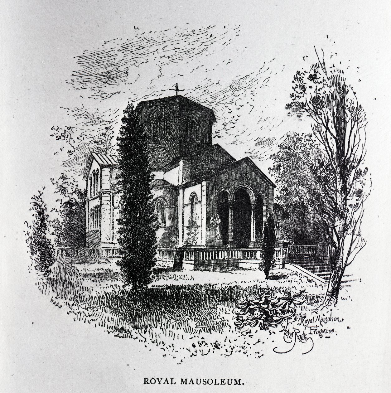 Det kongelige mausoleum, Frogmore av Herbert Railton