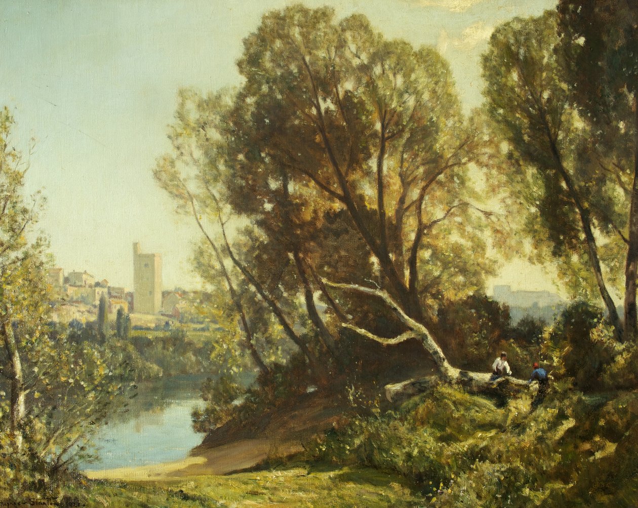 Avignon, 1922 av Herbert Hughes Stanton
