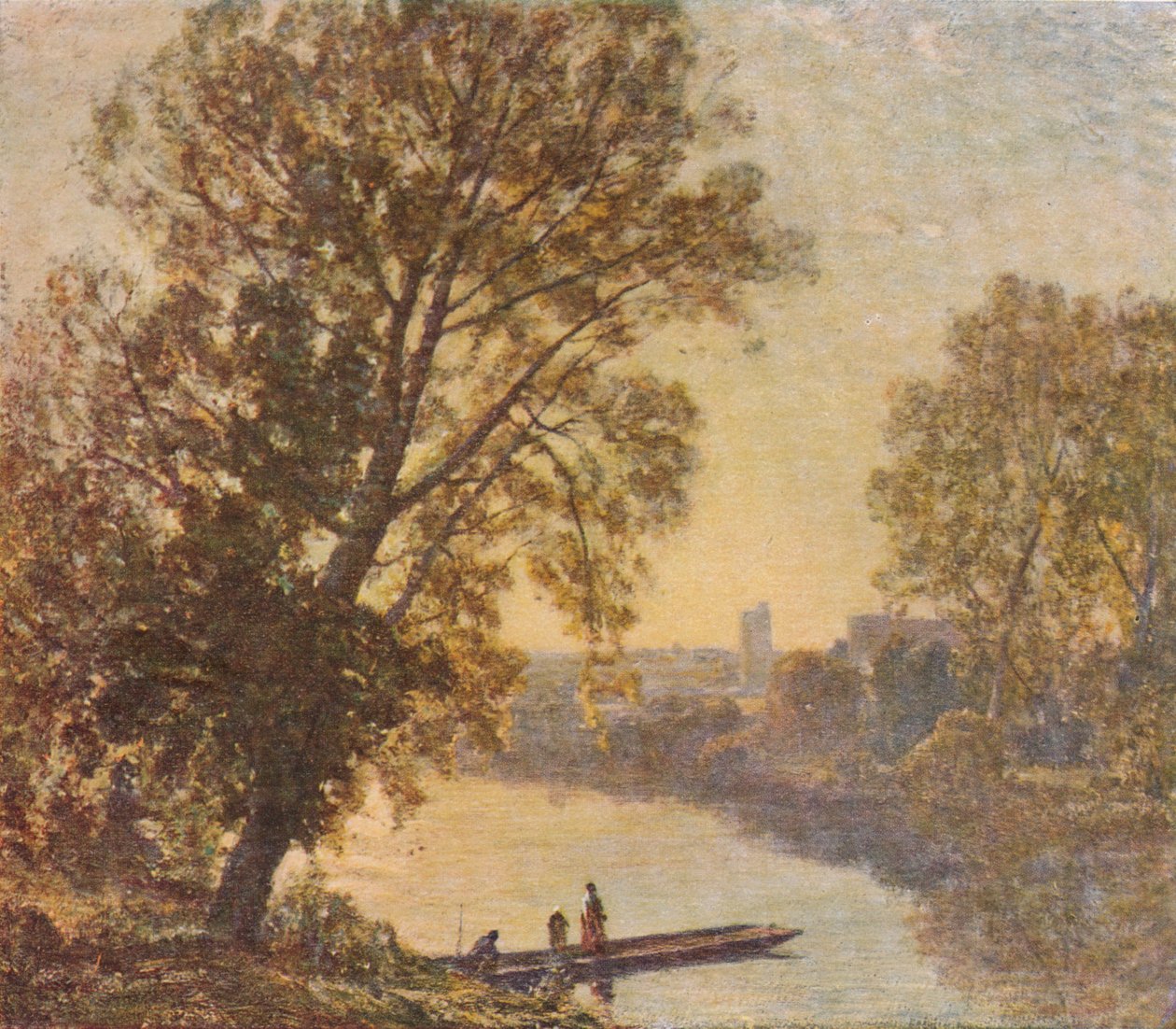 Tidlig morgen Avignon, c1910, 1919 av Herbert Hughes Stanton