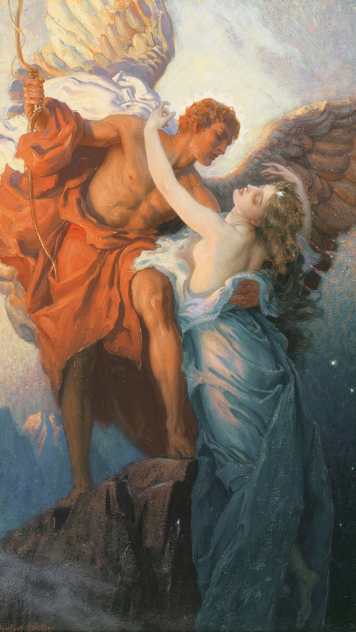 Day and the Dawnstar av Herbert James Draper