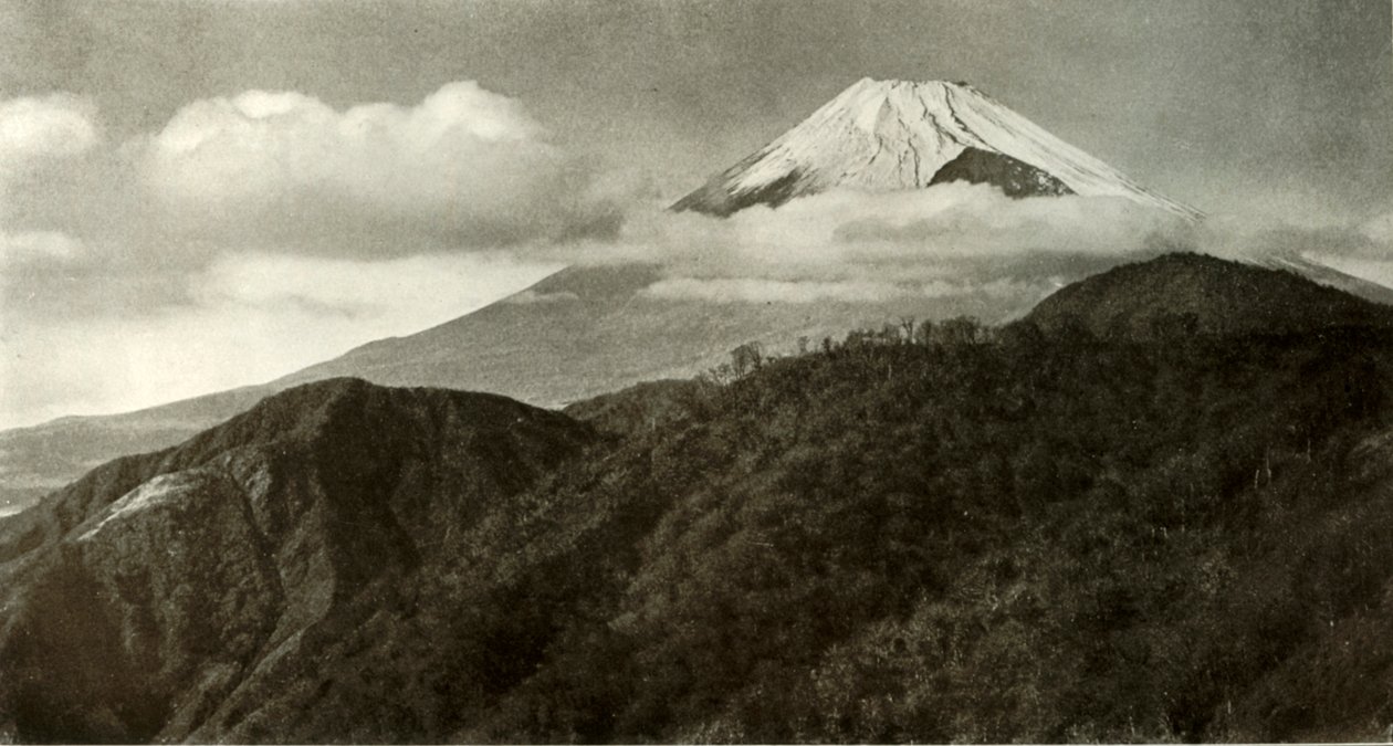 Mr. Fuji, 1910. av Herbert Ponting