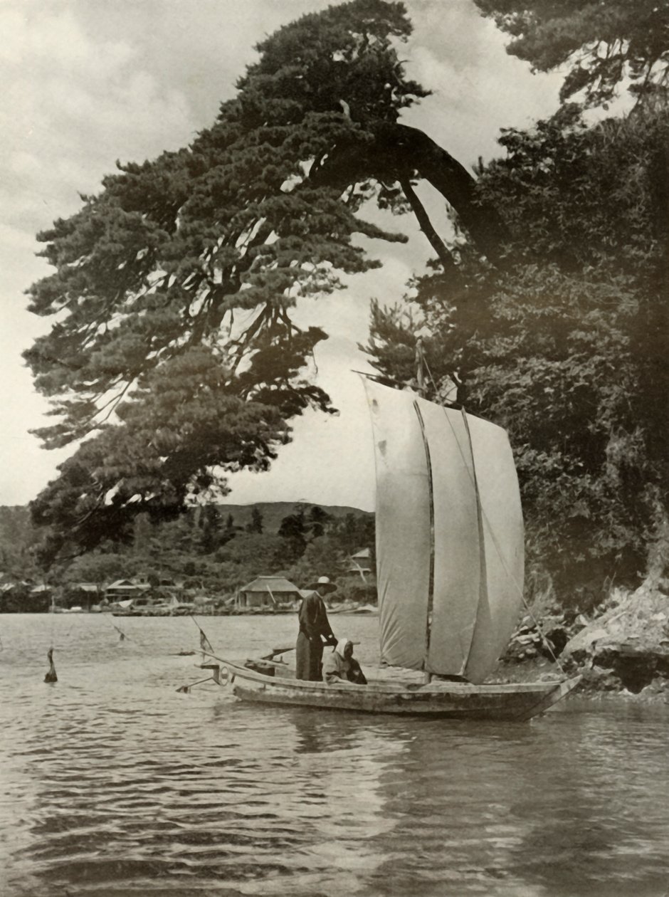På Matsushima Bay, 1910. av Herbert Ponting