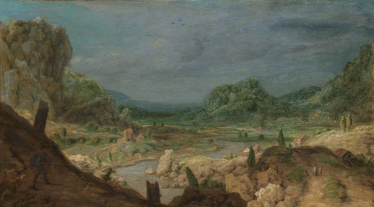 River Valley River Valley av Hercules Segers