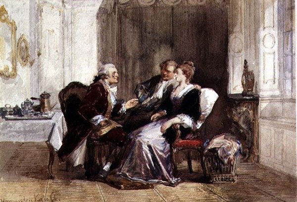 Samtale etter kaffe av Herman Frederick Carel Ten Kate