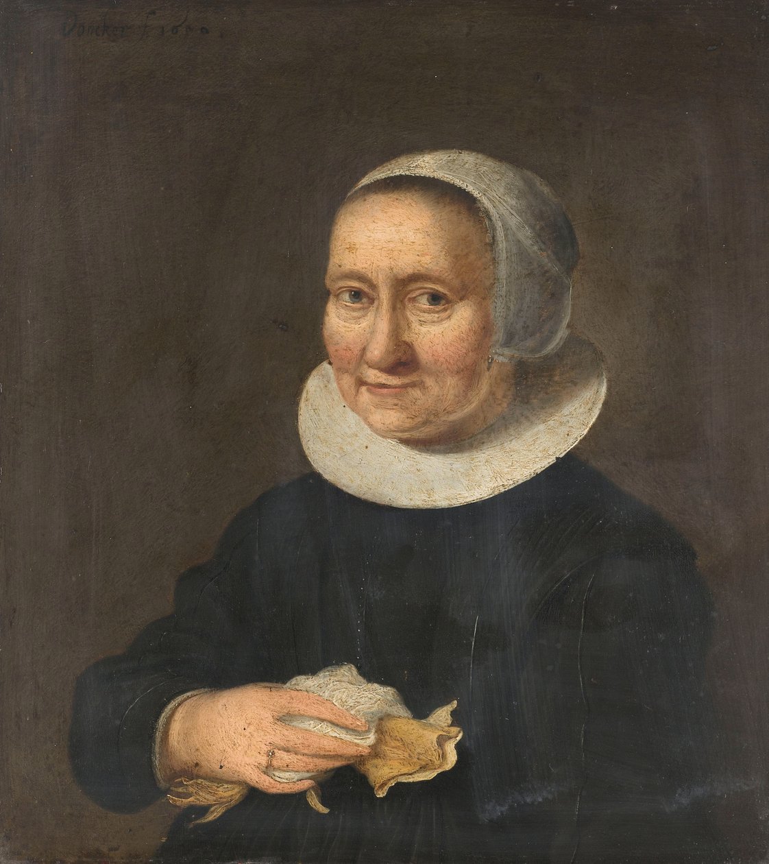 Portrett av en kvinne av Herman Meynderts Doncker