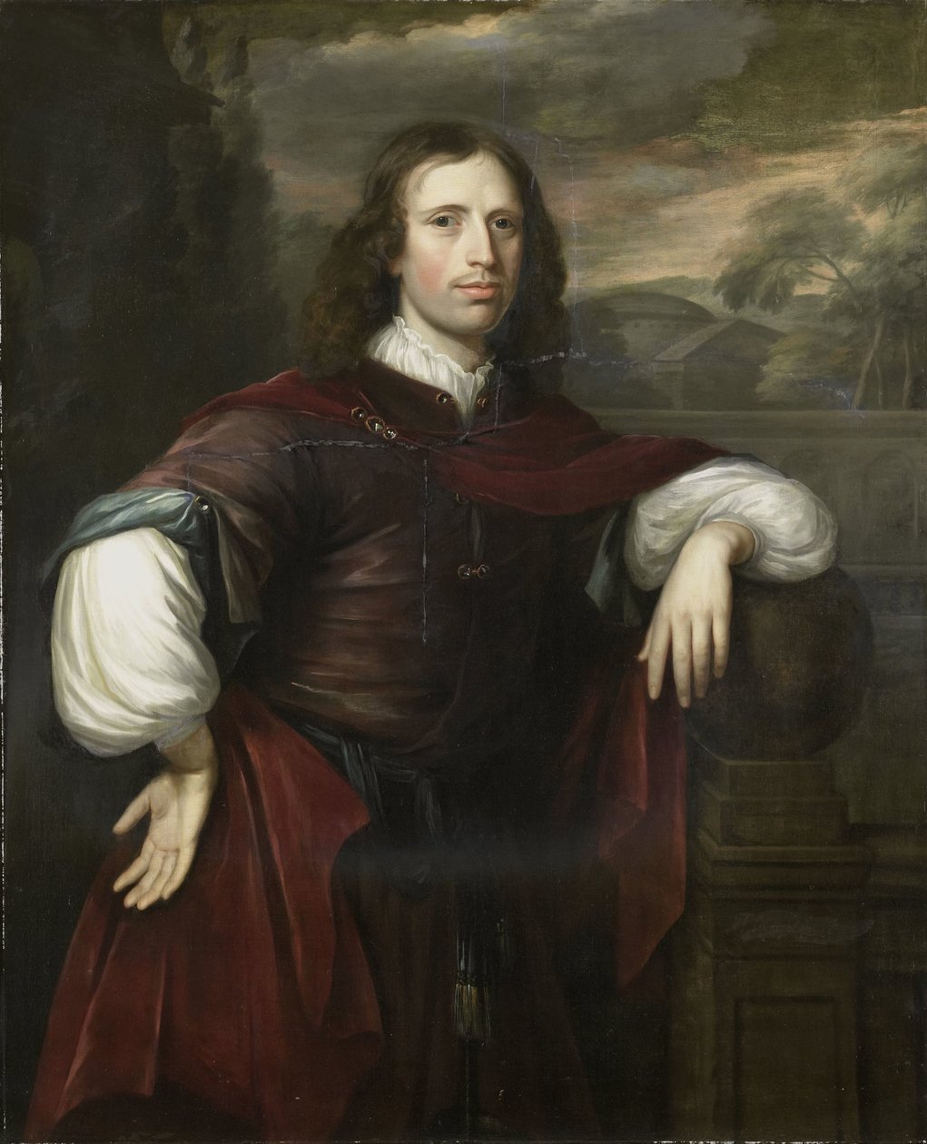Portrett av en mann av Herman Verelst