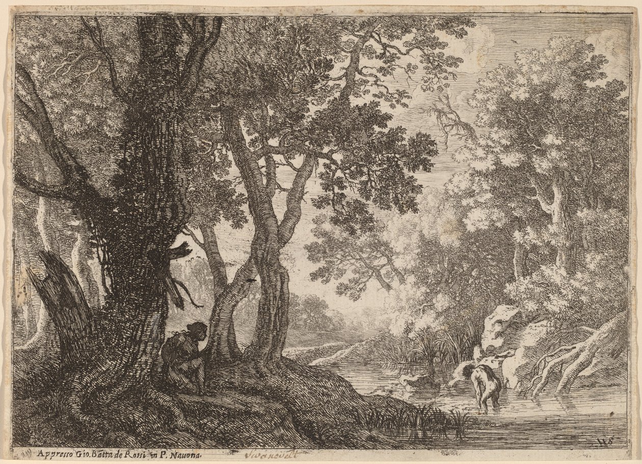 Salmacis og Hermafroditus av Herman van Swanevelt