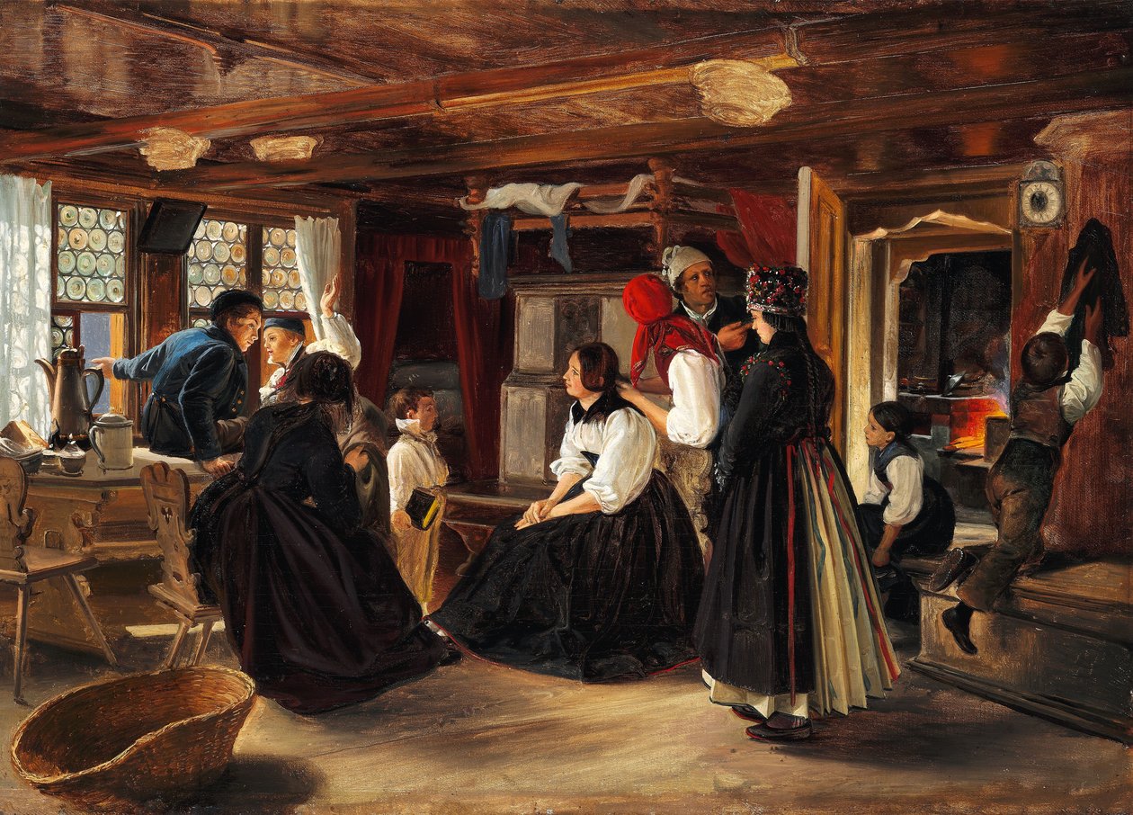 Bryllupsforberedelser av Hermann Sondermann