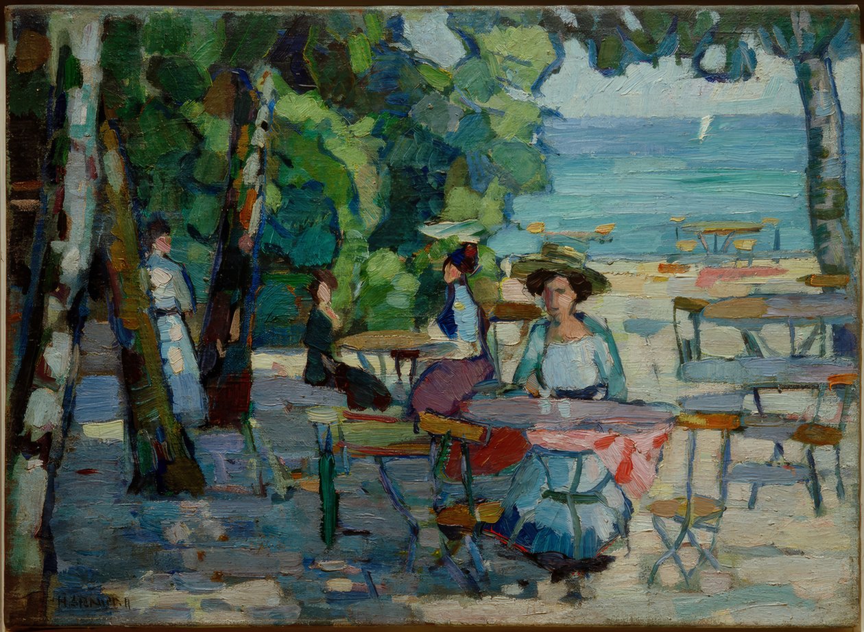 Kaffehage på Ammersee av Hermann Stenner