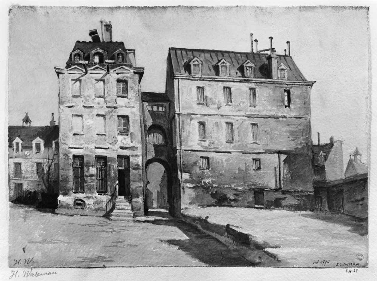 Utsikt over Maternite Port-Royal, inngangshvelvet, 1905 av Herminie Waterneau