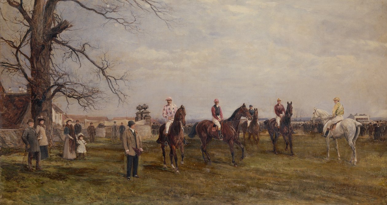 Et landsmøte, Catterick Bridge av Heywood Hardy