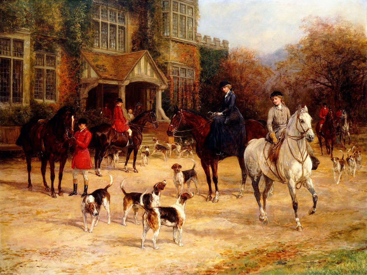 Møtet, av Heywood Hardy