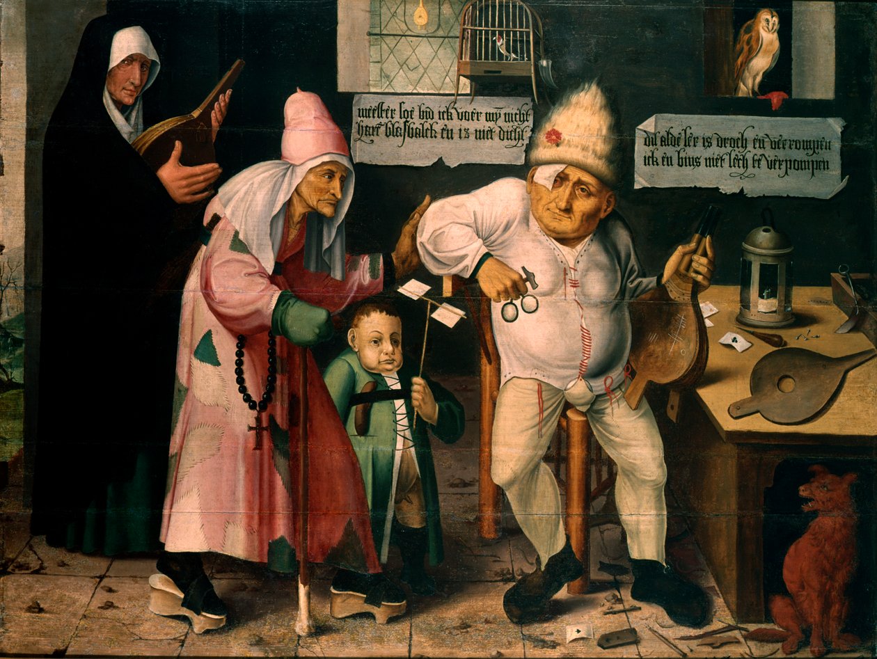 The Bellow Mender av Hieronymous Bosch