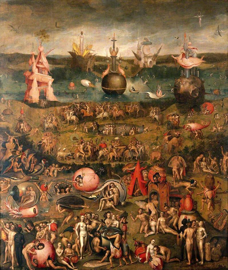 Allegori om luksus av Hieronymus Bosch
