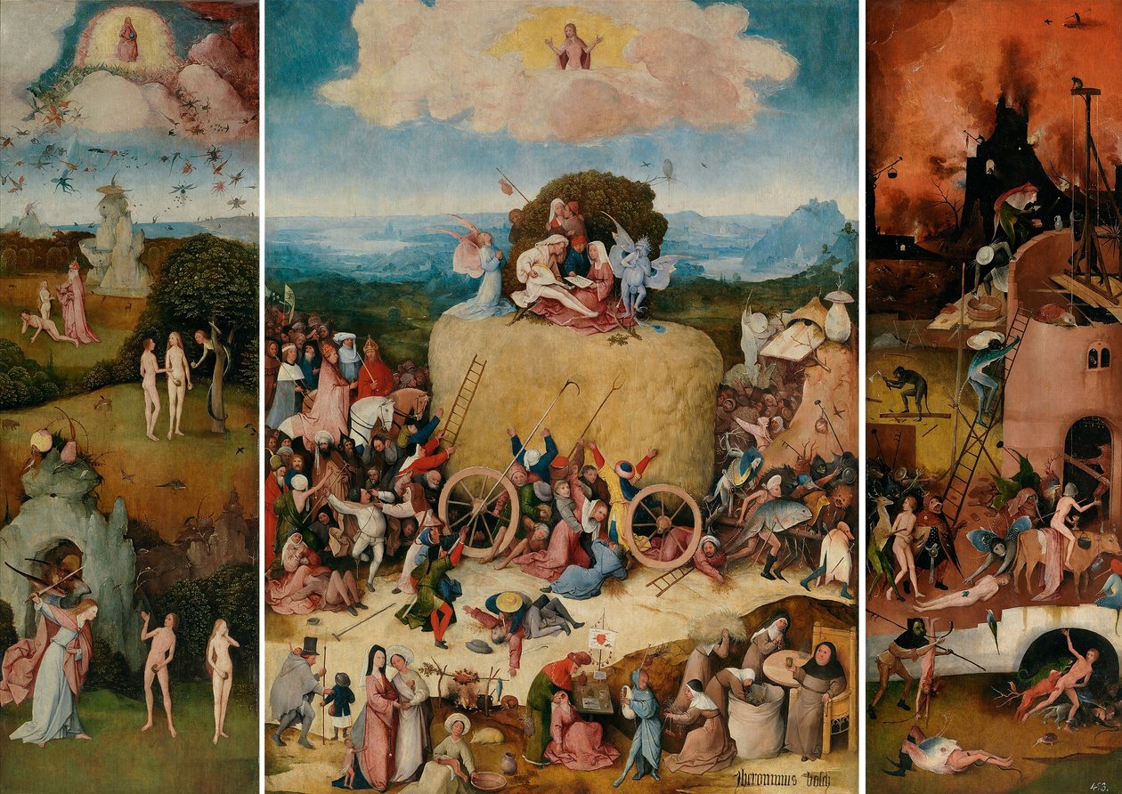 hogstmannen av Hieronymus Bosch