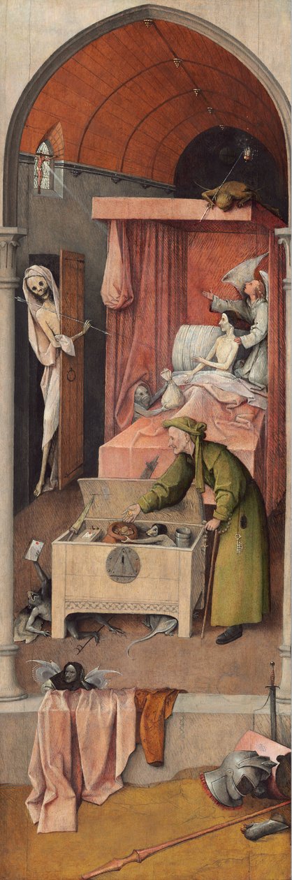 Døden og den elendige av Hieronymus Bosch