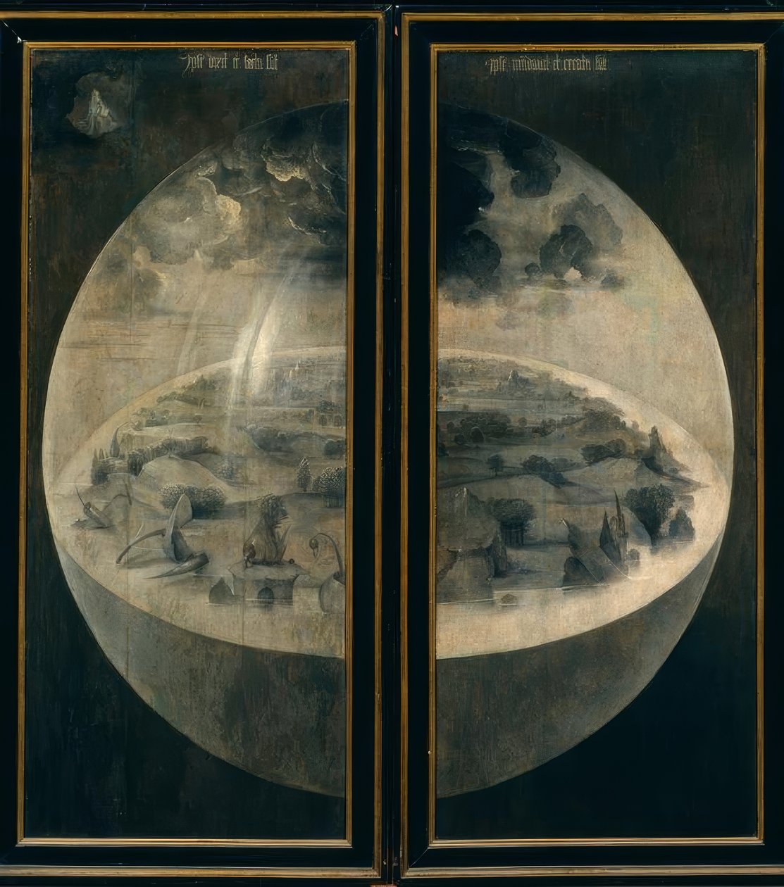 Skapelsen av verden av Hieronymus Bosch