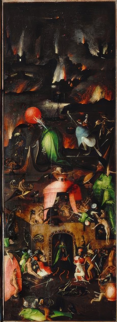 Helvete av Hieronymus Bosch