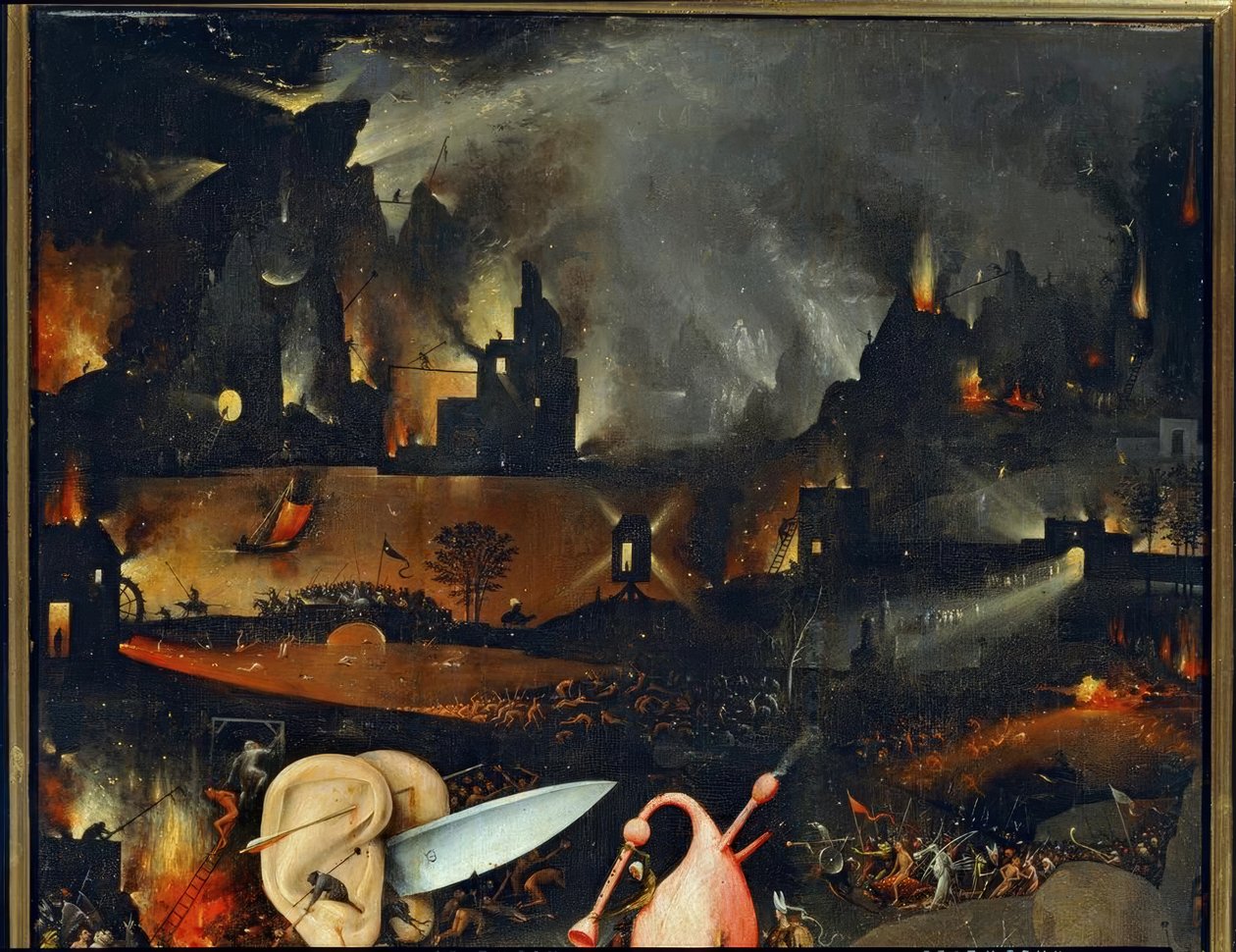 Helvete av Hieronymus Bosch