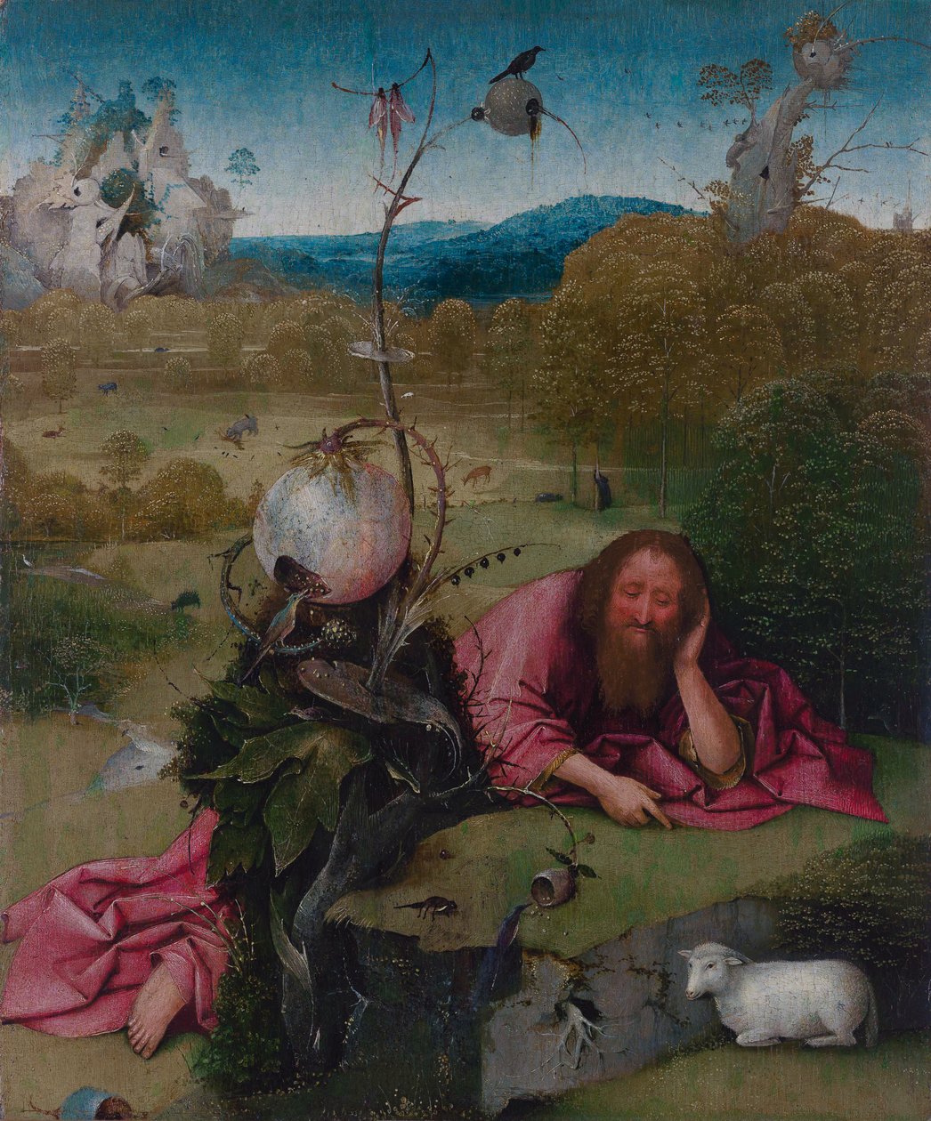 Døperen Johannes i ørkenen av Hieronymus Bosch