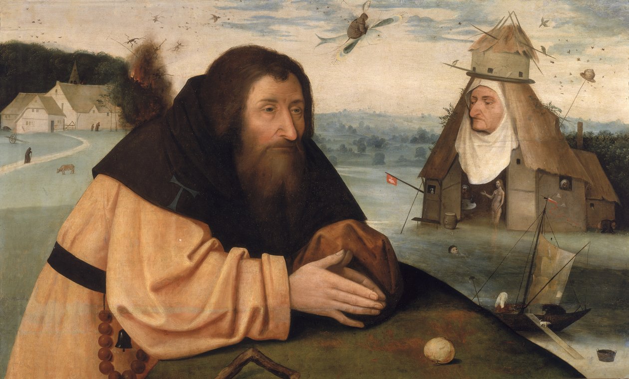Fristelsen til St. Antonius av Hieronymus Bosch