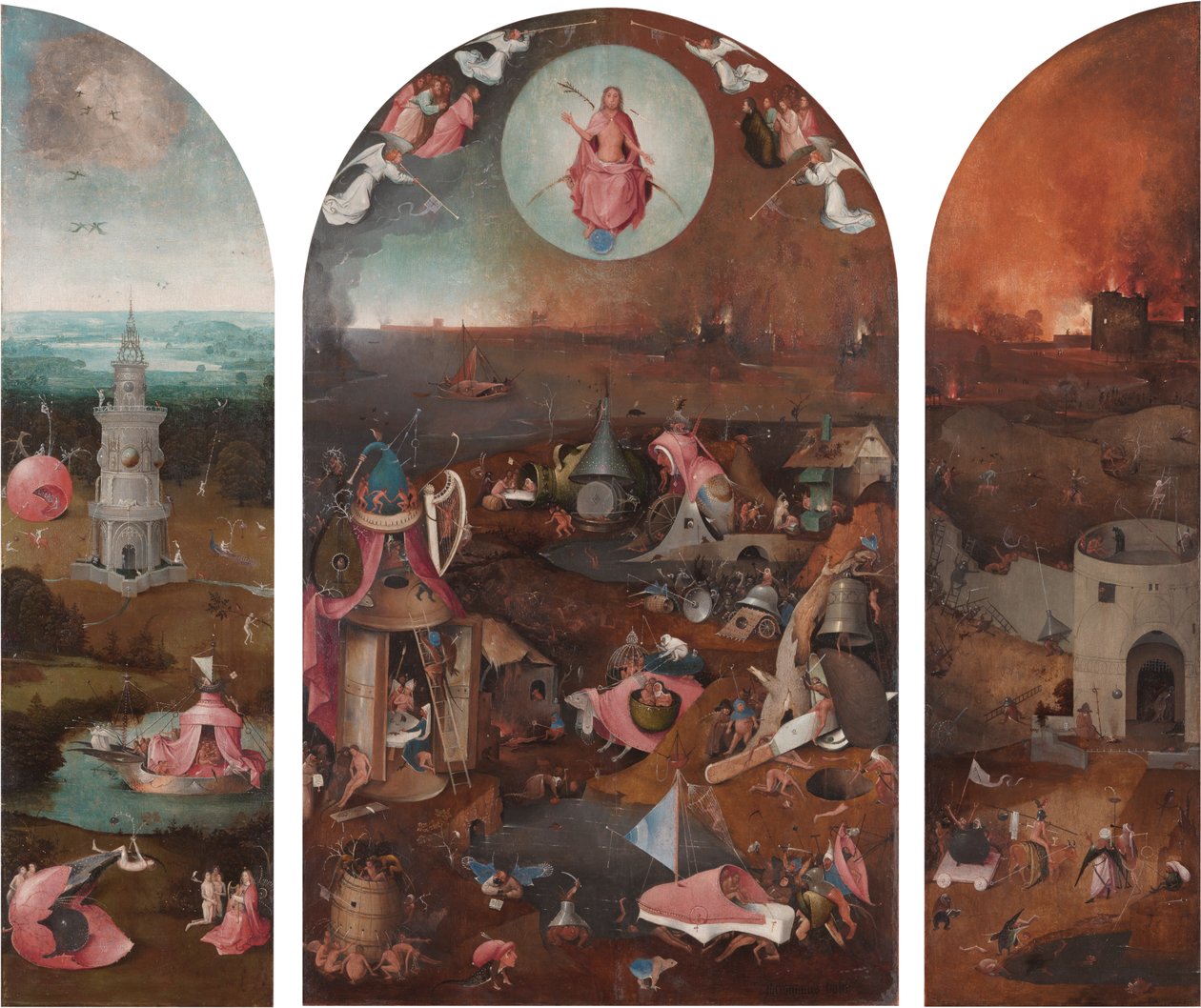 Den siste dommen av Hieronymus Bosch or workshop