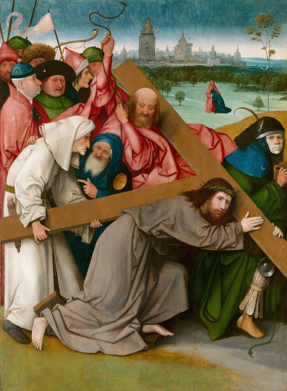 Kristus som bærer korset, ca. 1500. av Hieronymus Bosch