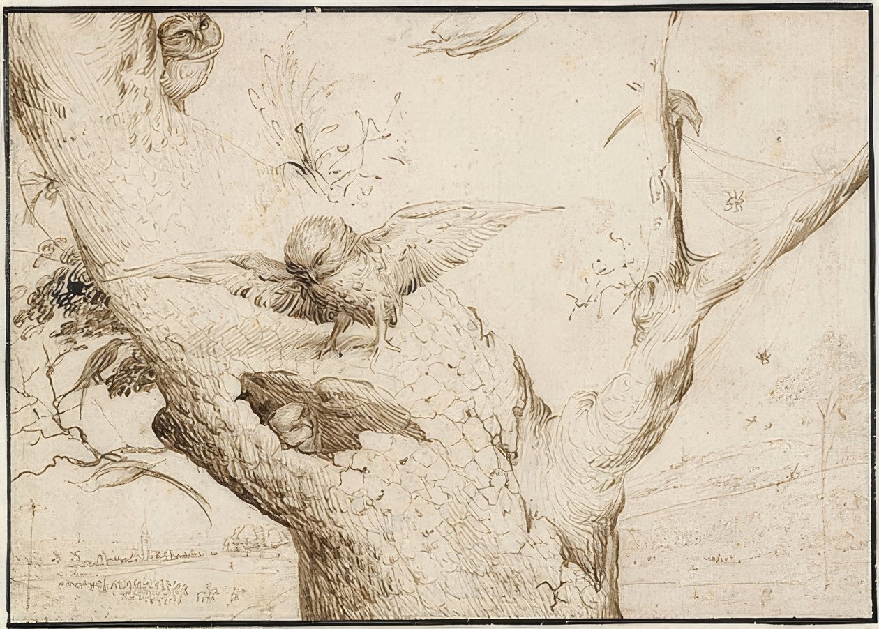 Eulennest. A 1505-10 av Hieronymus Bosch