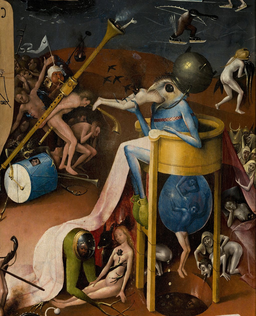 The Garden of Earthly Delights, 1490-1500 av Hieronymus Bosch