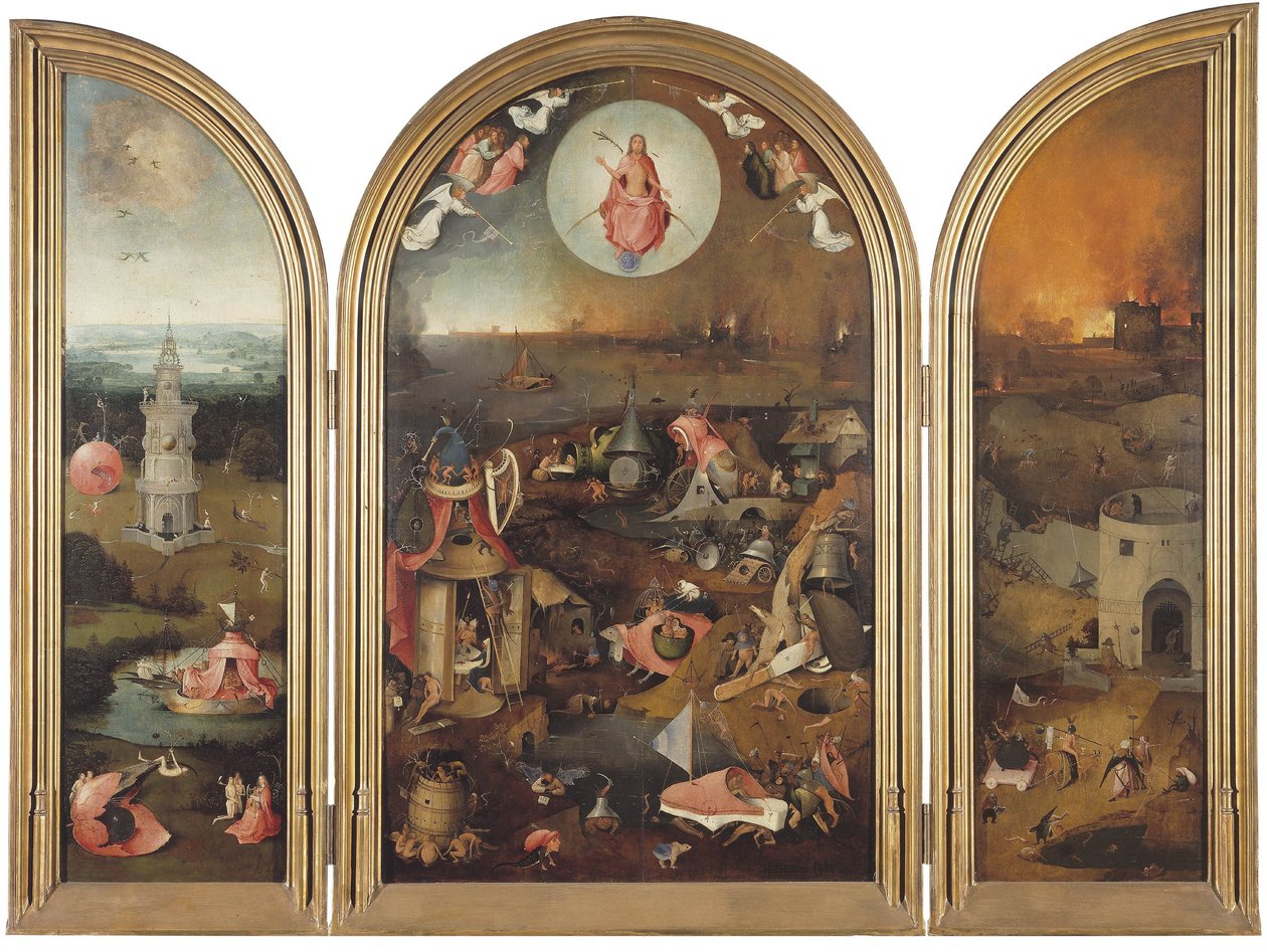 Den siste dommen, ca 1490-1510 av Hieronymus Bosch