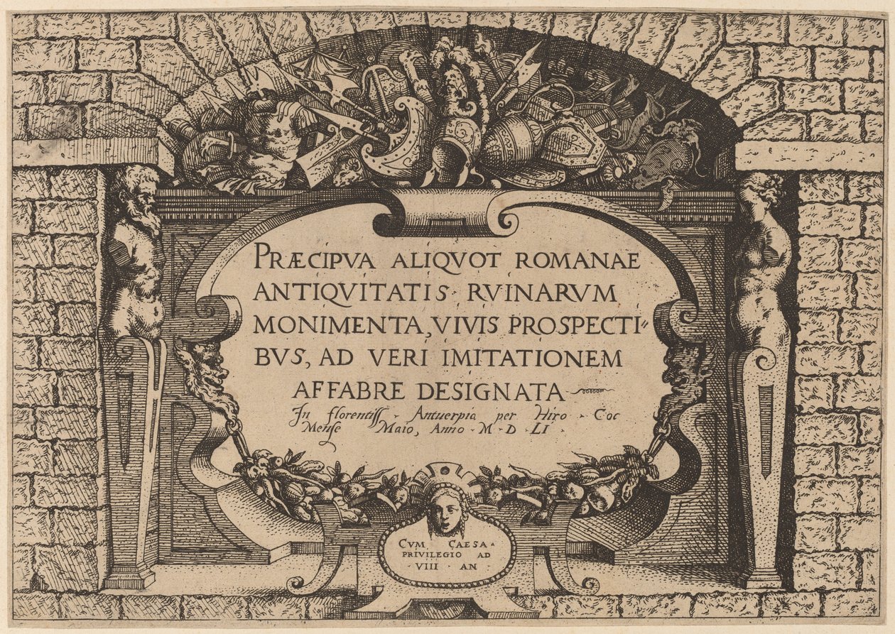 Tittelside av Hieronymus Cock