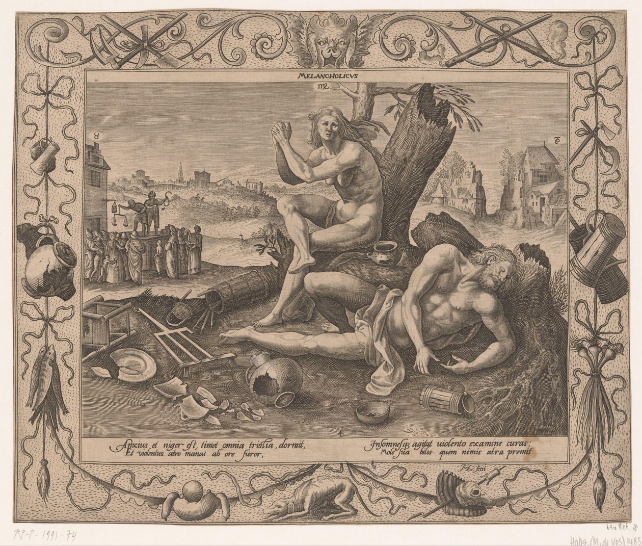 Melancholy Four Temperaments (serietittel) av Hieronymus Lederer