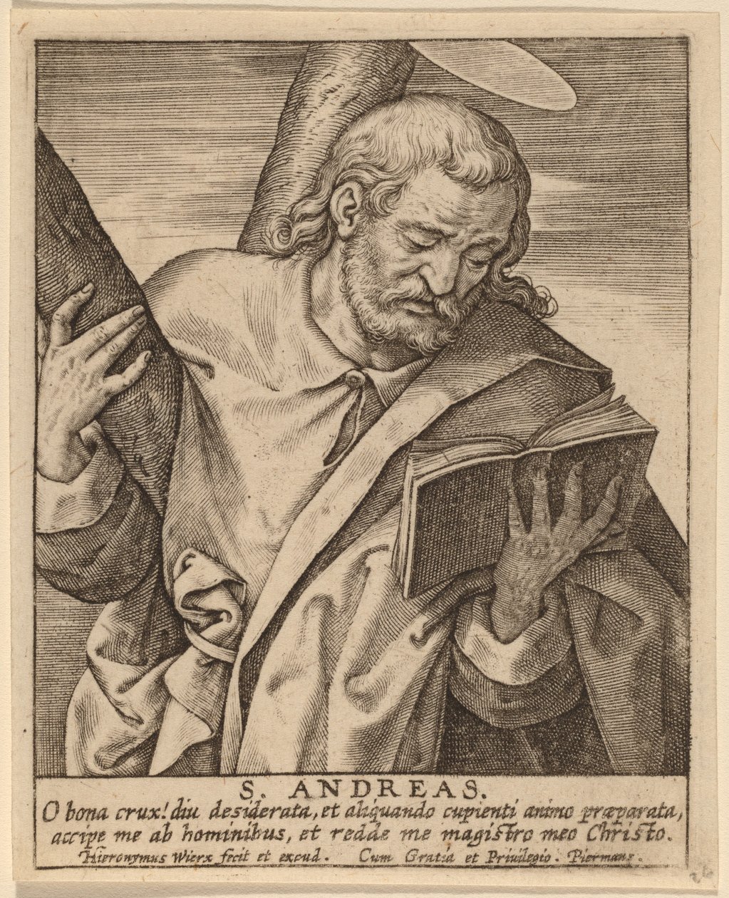 S. Andreas av Hieronymus Wierix