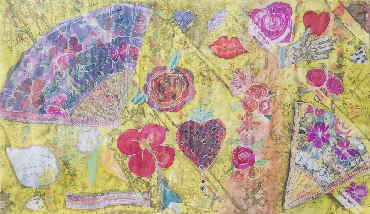 Vifte og blomster av Hilary Simon