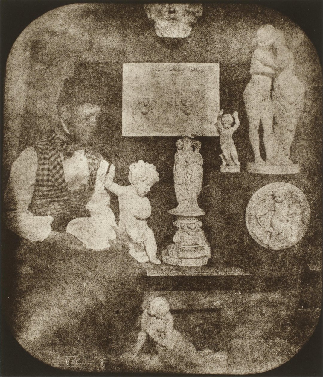 Bayard og statuettene av Hippolyte Bayard