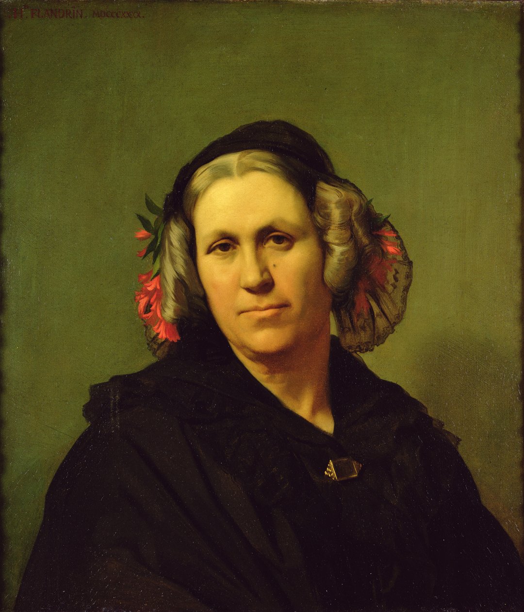 Madame Vinet, 1840 av Hippolyte Flandrin