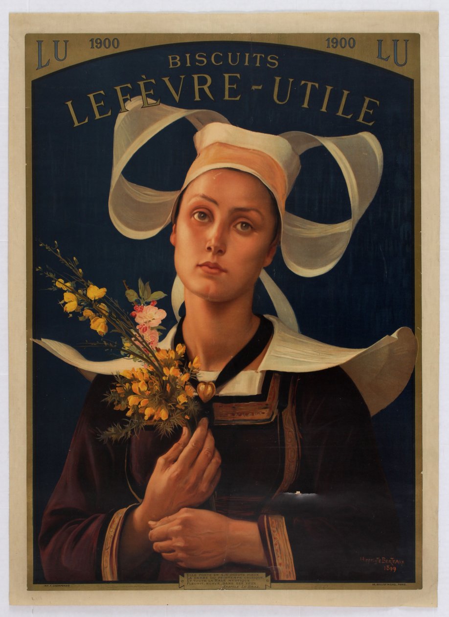 Kjeks Lefevre-Utile, 1900. av Hippolyte Berteaux