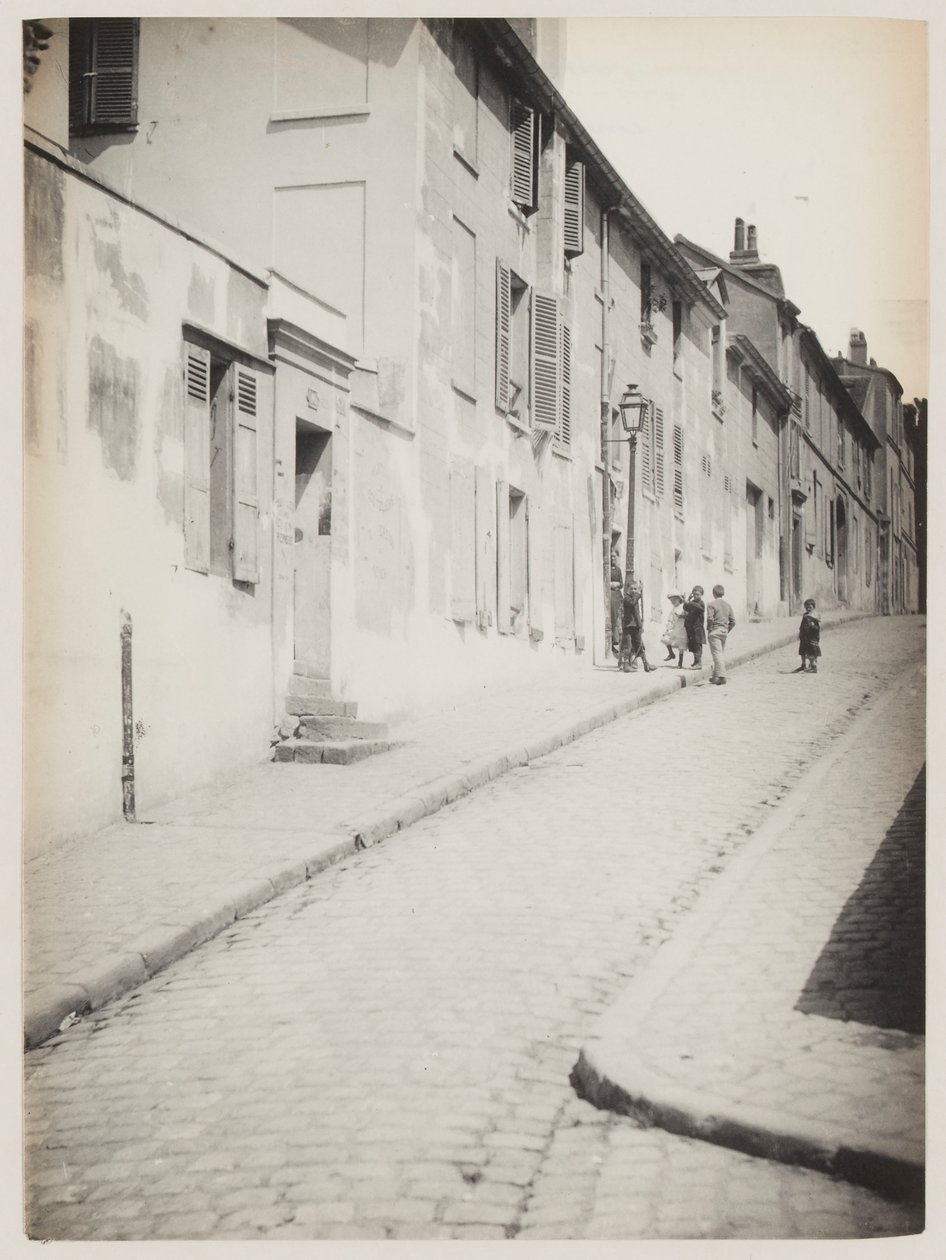 En gate i Montmartre, Paris, ca. 1890 (bilde) av Hippolyte Blancard